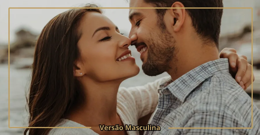 Homem apaixonado a demonstrar sinais de amor através de comportamento e atitude