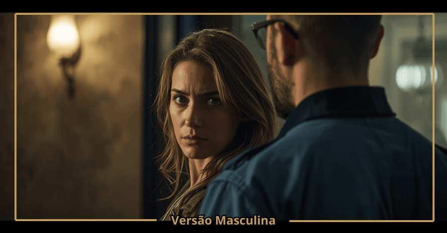 Mulher ao lado do parceiro sentindo distanciamento emocional no relacionamento e silêncio entre o casal